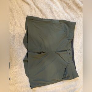 Patagonia Women's Athletic Shorts - Olive Green